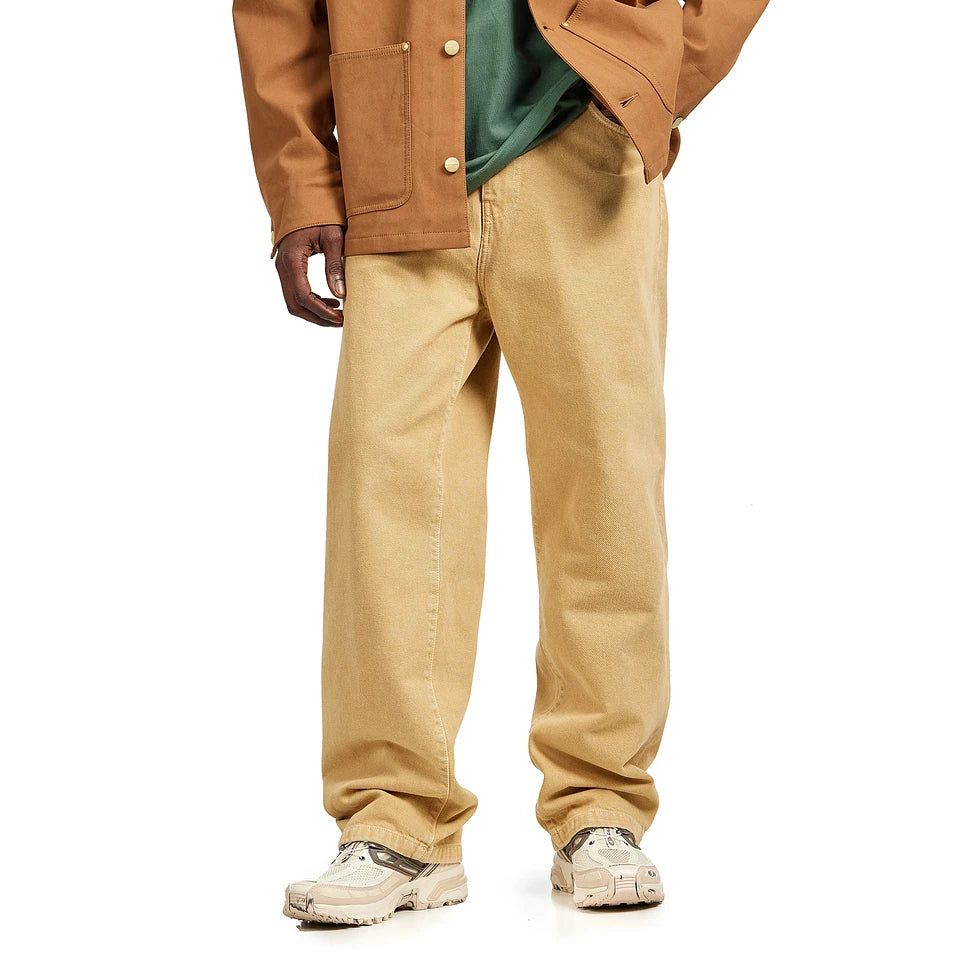 CARHARTT LANDON PANT 100% COTTON BOURBON STONE DYED