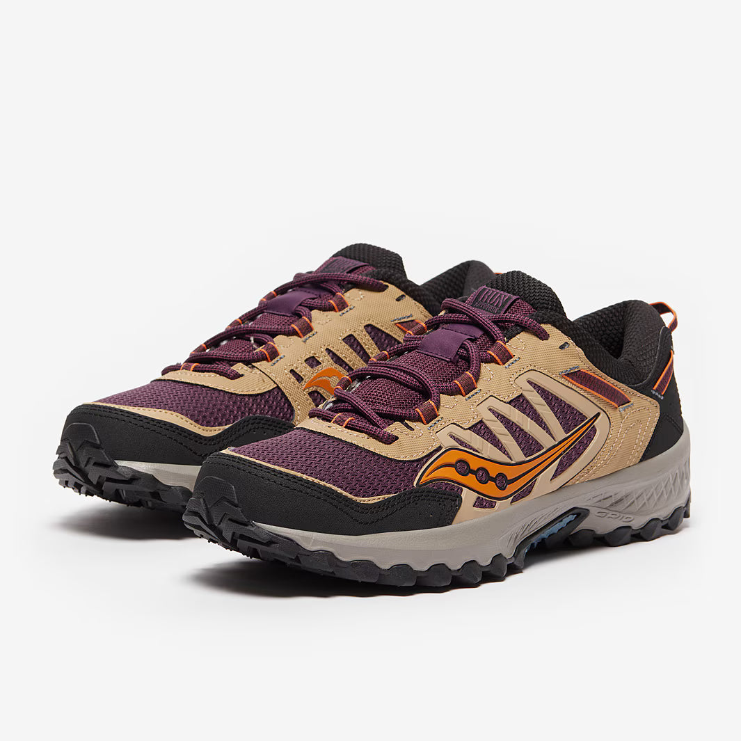 SAUCONY GRID PEAK PURPLE/ORANGE