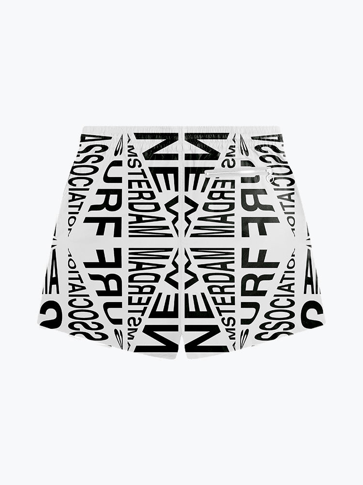 NEW AMSTERDAM LOGO BOARD SHORT AOP
