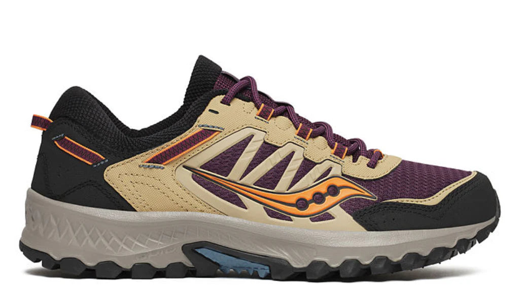 SAUCONY GRID PEAK PURPLE/ORANGE