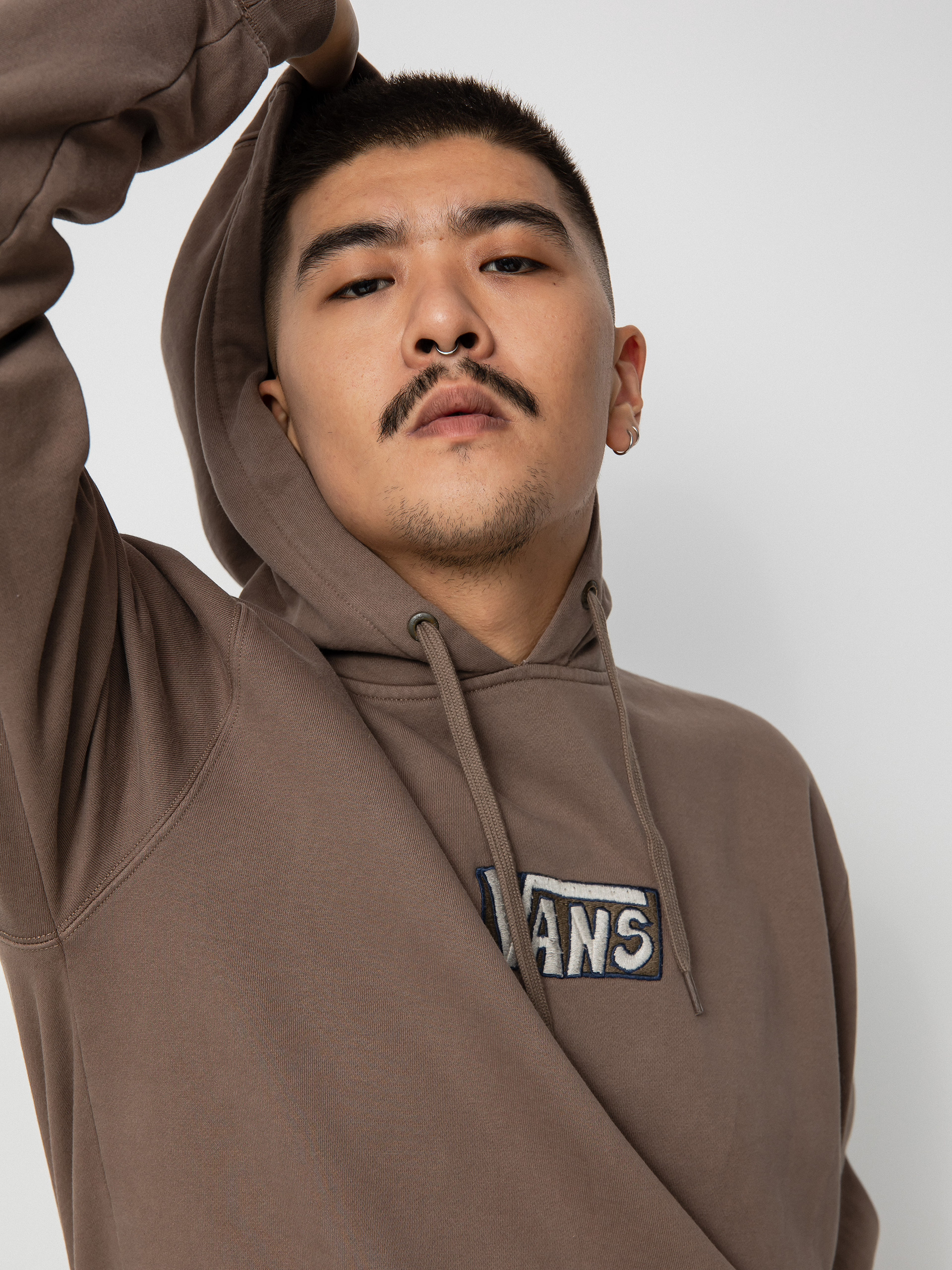 VANS SEASONAL COLOR VINTAGE WASH PO HOODIE CANTEEN