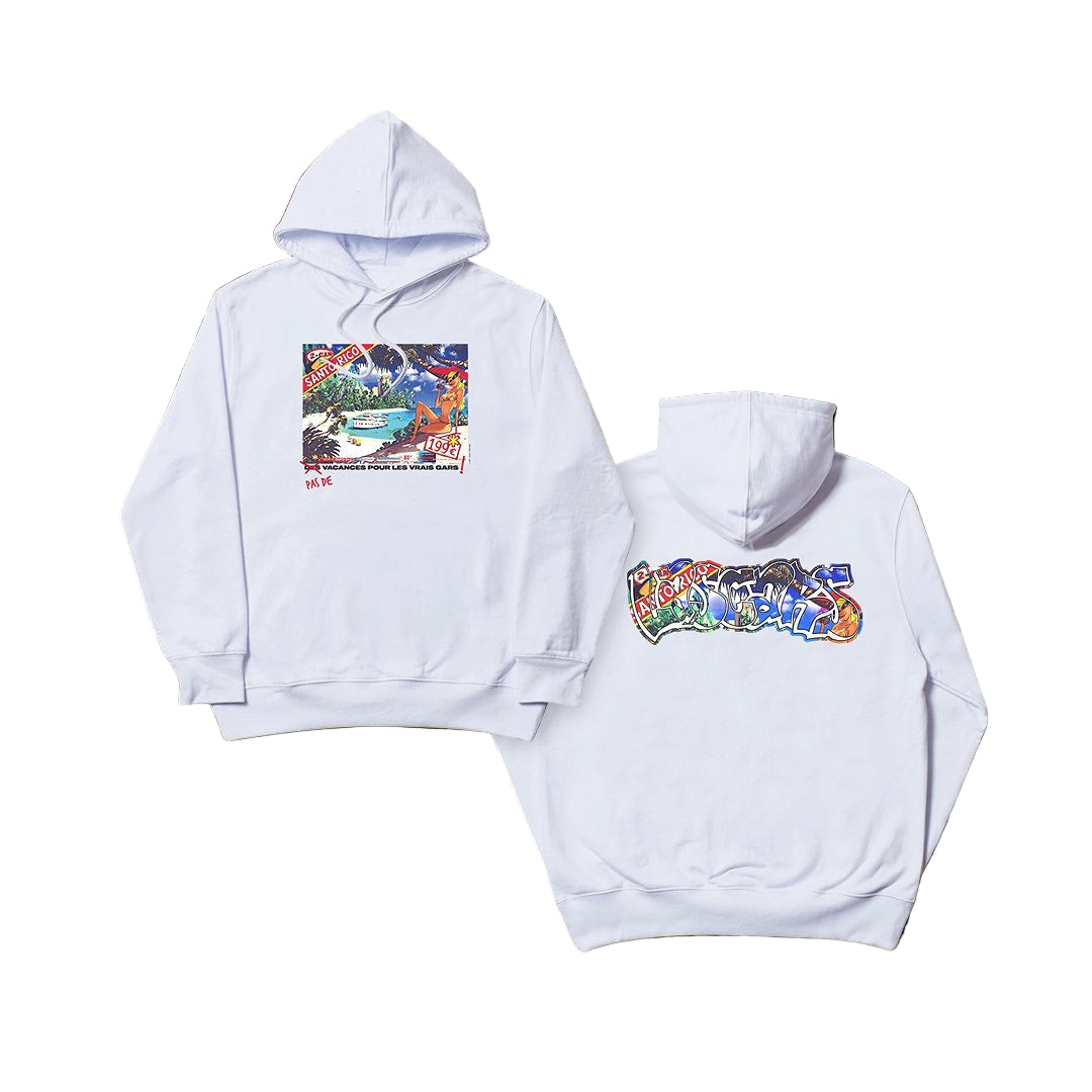 TEALER SANTO-RICO HOODIE WHITE