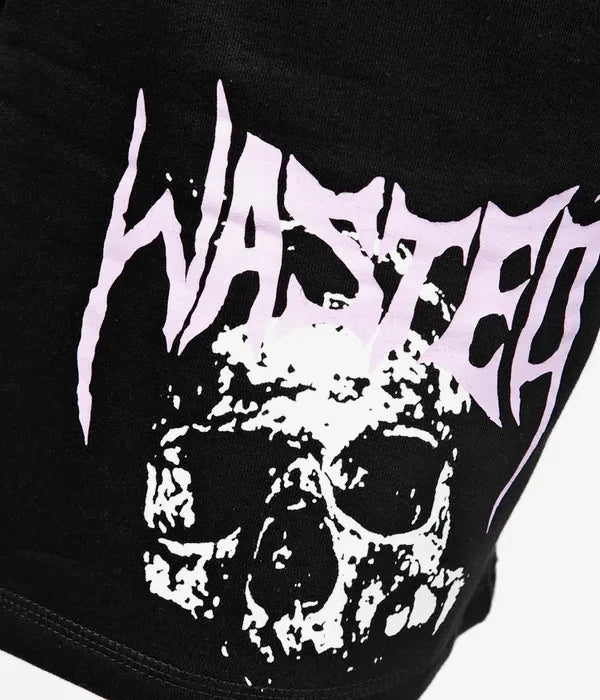 WASTED PARIS SHORT CRYPT BLACK