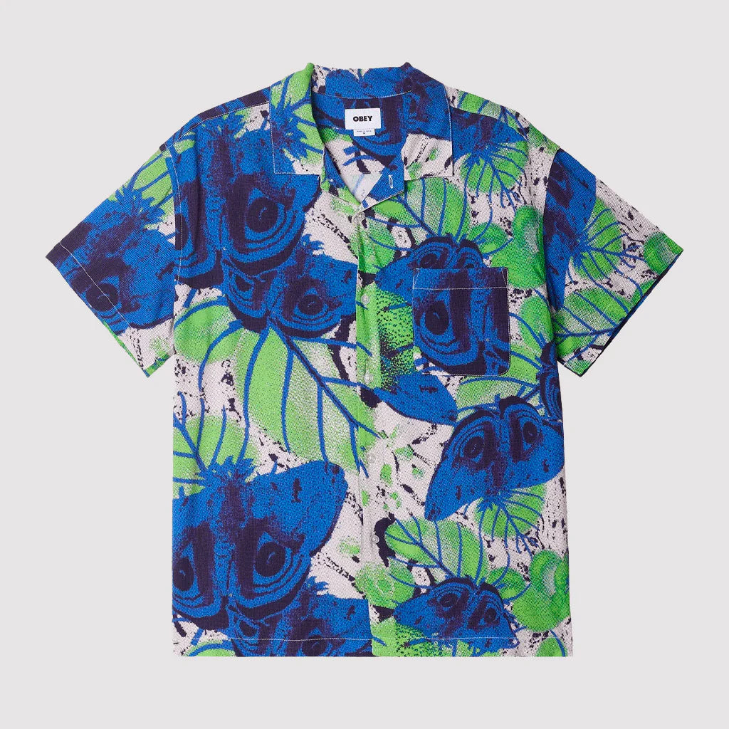 OBEY UPSHOT WOVEN UNBLEACHED MULTI