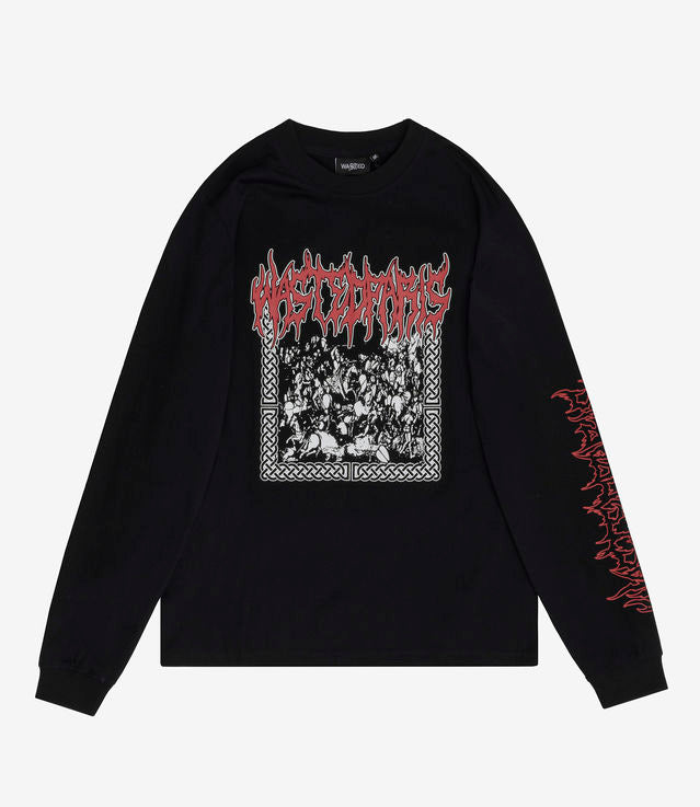 WASTED PARIS LONGSLEEVE FIELD BLACK