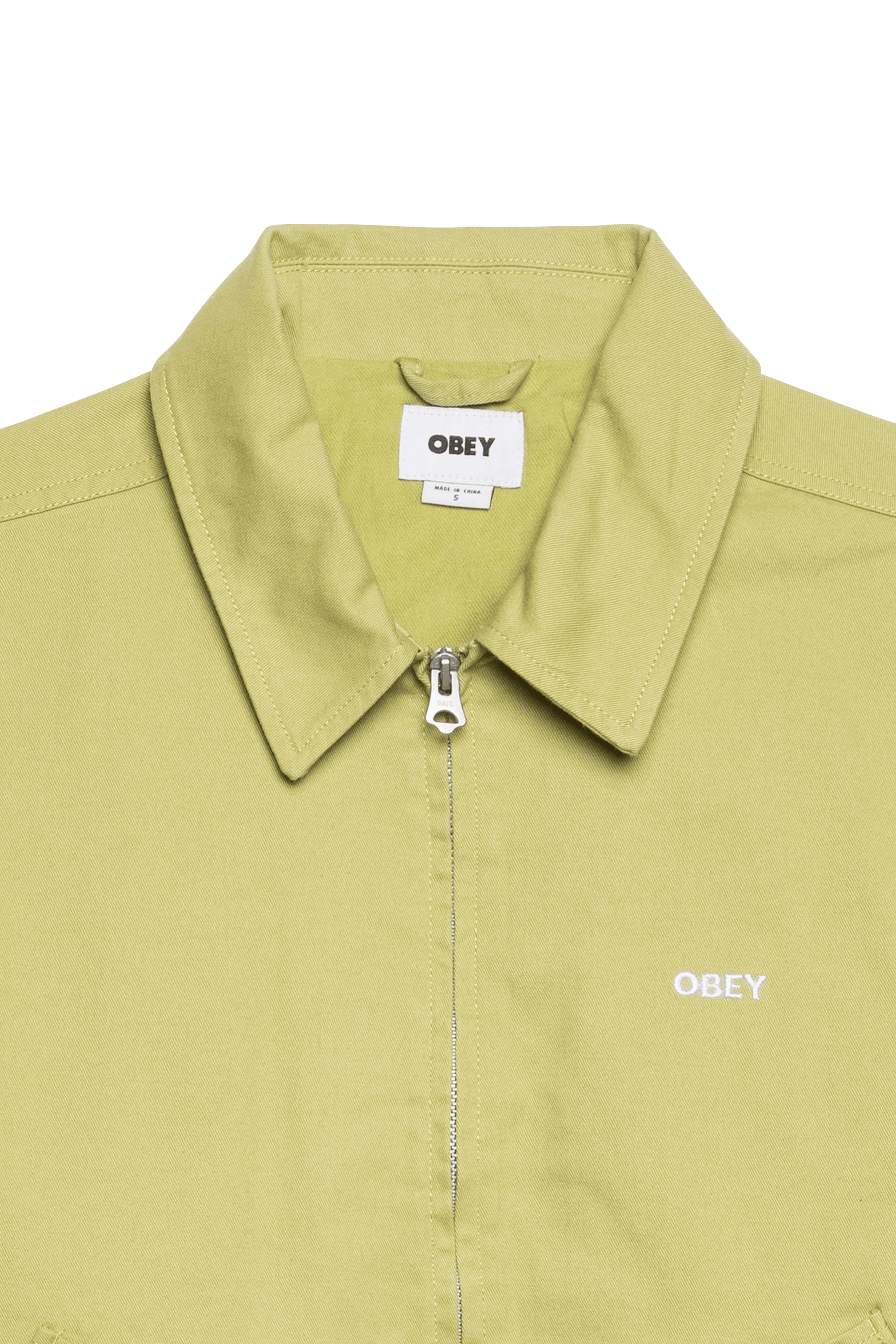 W OBEY BRIANA BLOUSON JACKET BAY LEAF