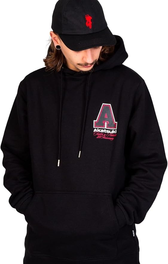 TEALER HOODIE AKATSUKI BLACK