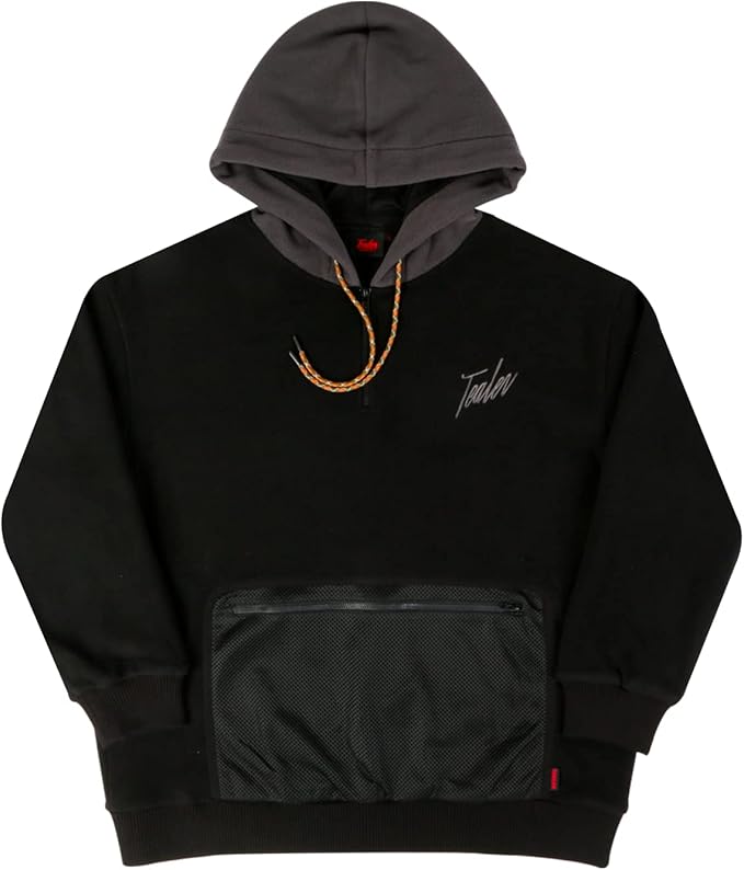 TEALER POLAR SIGNATURE HOODIE BLACK