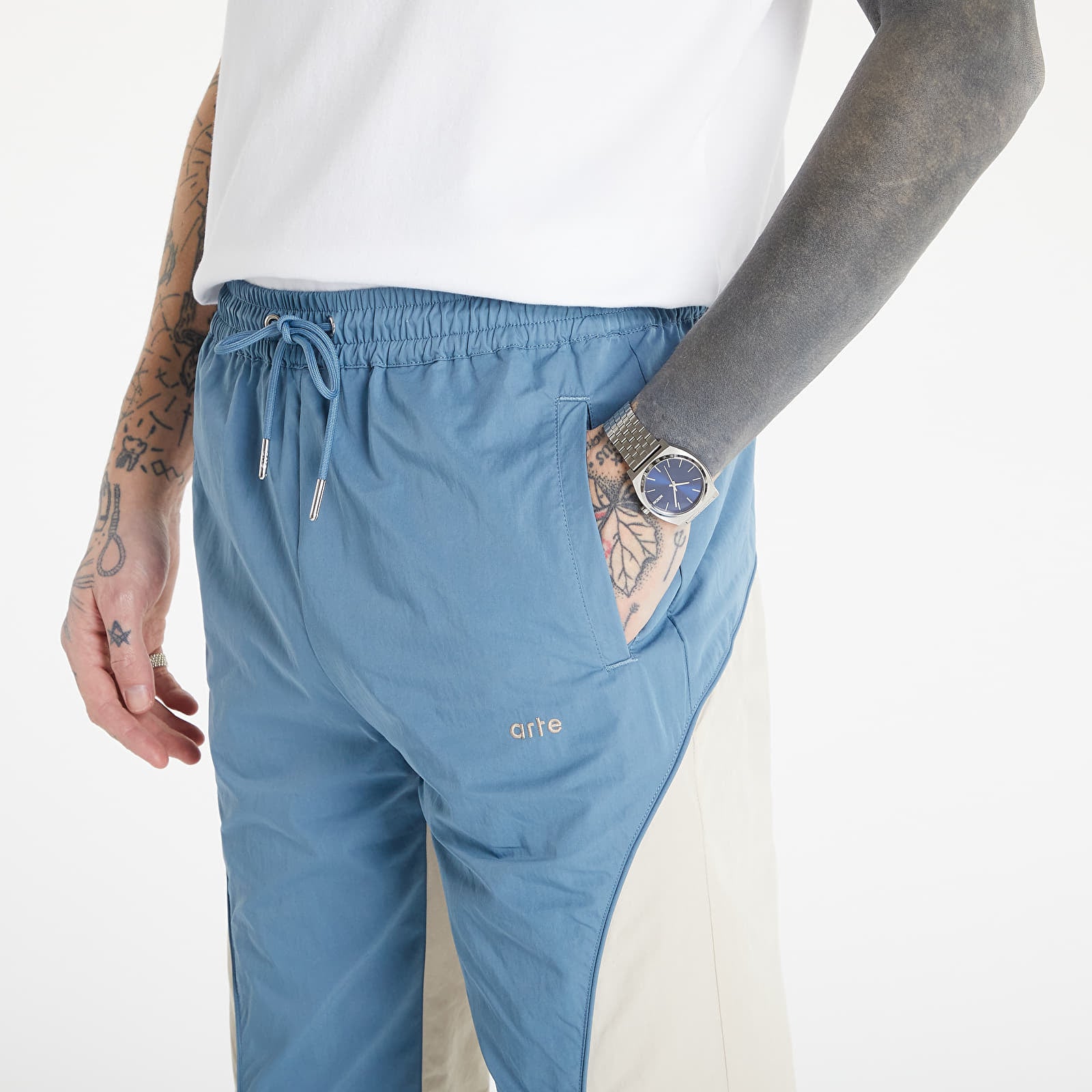 ARTE JO MULTI PANTS SKYLIGHT/CREAM