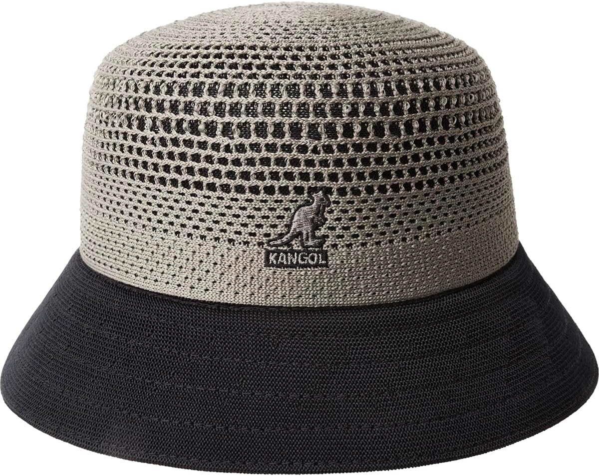 KANGOL DOUBLE MESH LAHINCH WARM GREY/BLACK