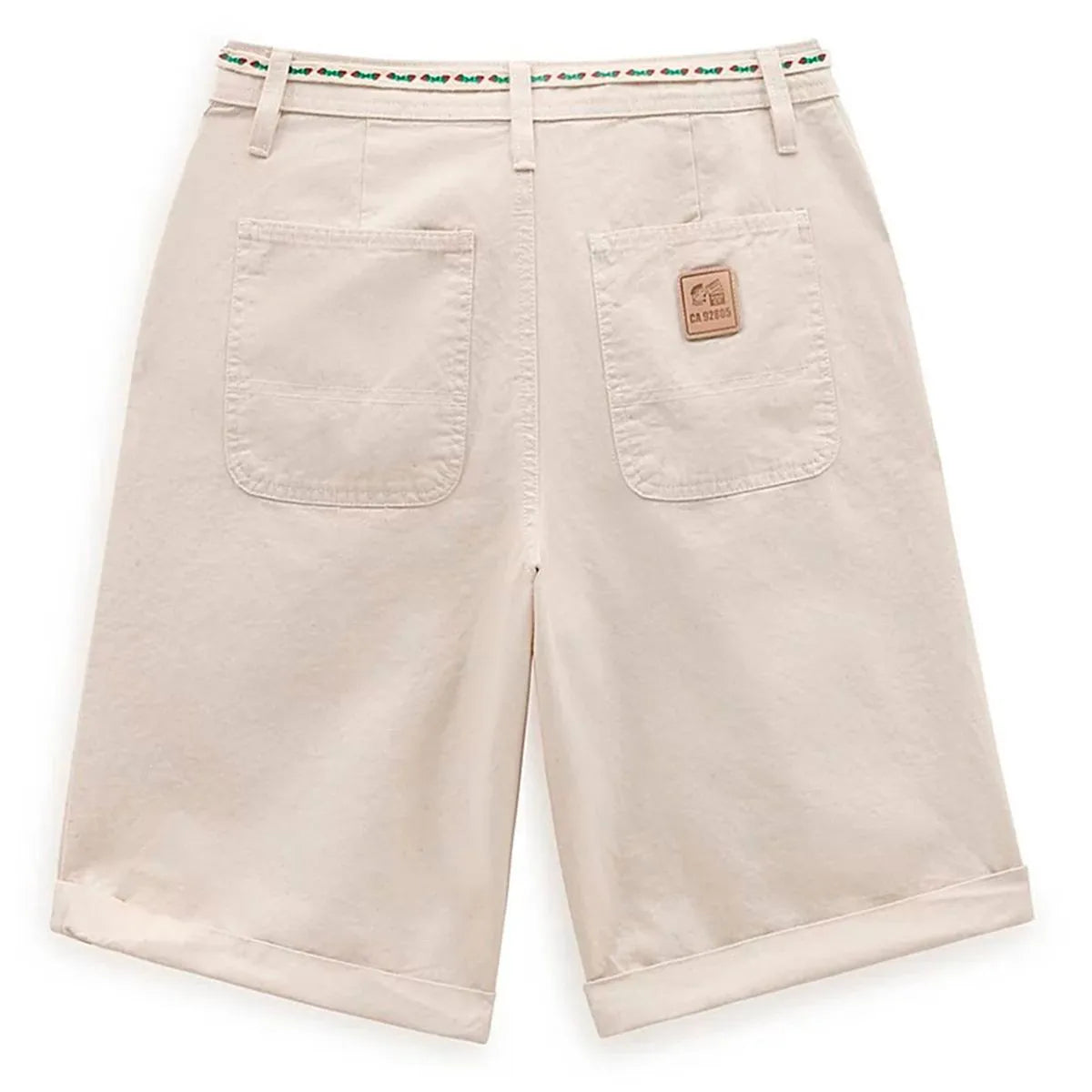 W VANS ANAHEIM SIDEWALL SHORT NATURAL