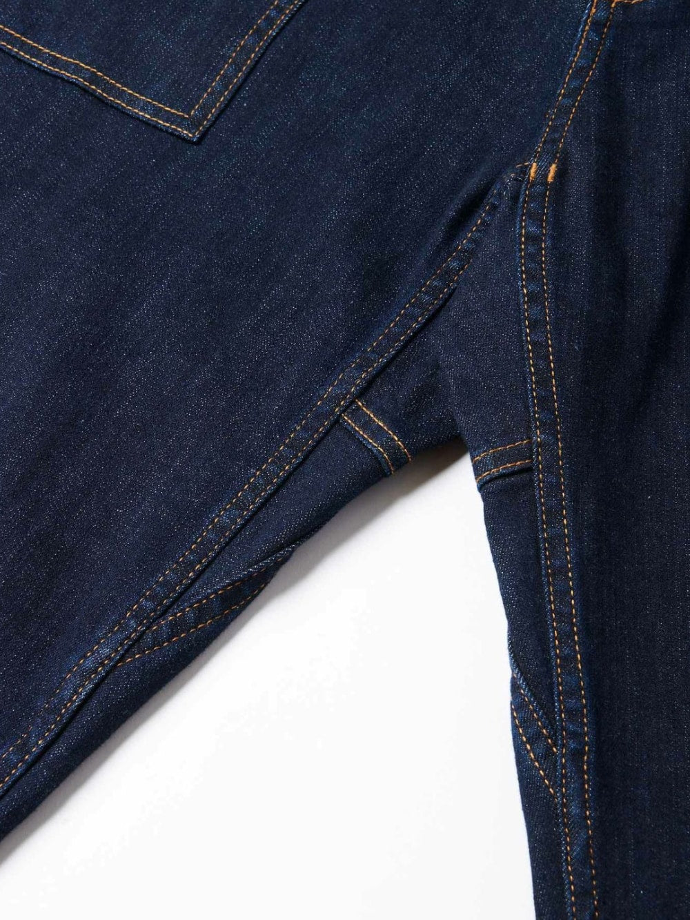 GRAMICCI STRETCH DENIM LOOSE TAPERED RIDGE PANT ONE WASH