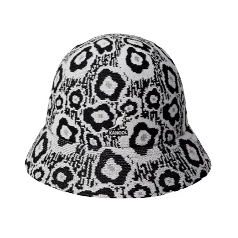 KANGOL RETRO FLOWER CASUAL BLACK