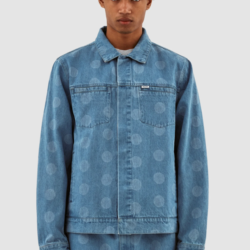 ARTE DOTS FADE JACKET BLEACH DENIM