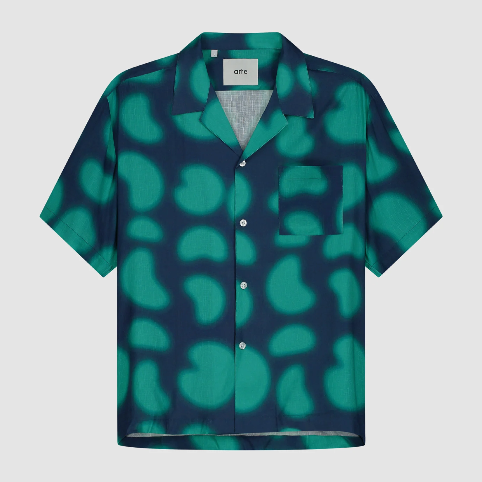ARTE SCOTTIE PRINT NAVY GREEN