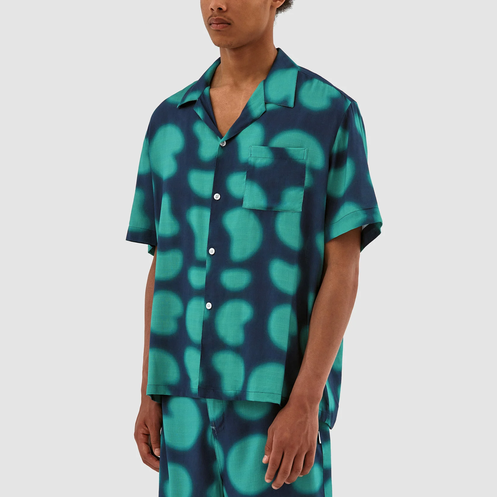 ARTE SCOTTIE PRINT NAVY GREEN