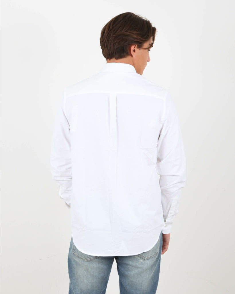 ARTE STOCKTON HEART PATCH SHIRT WHITE