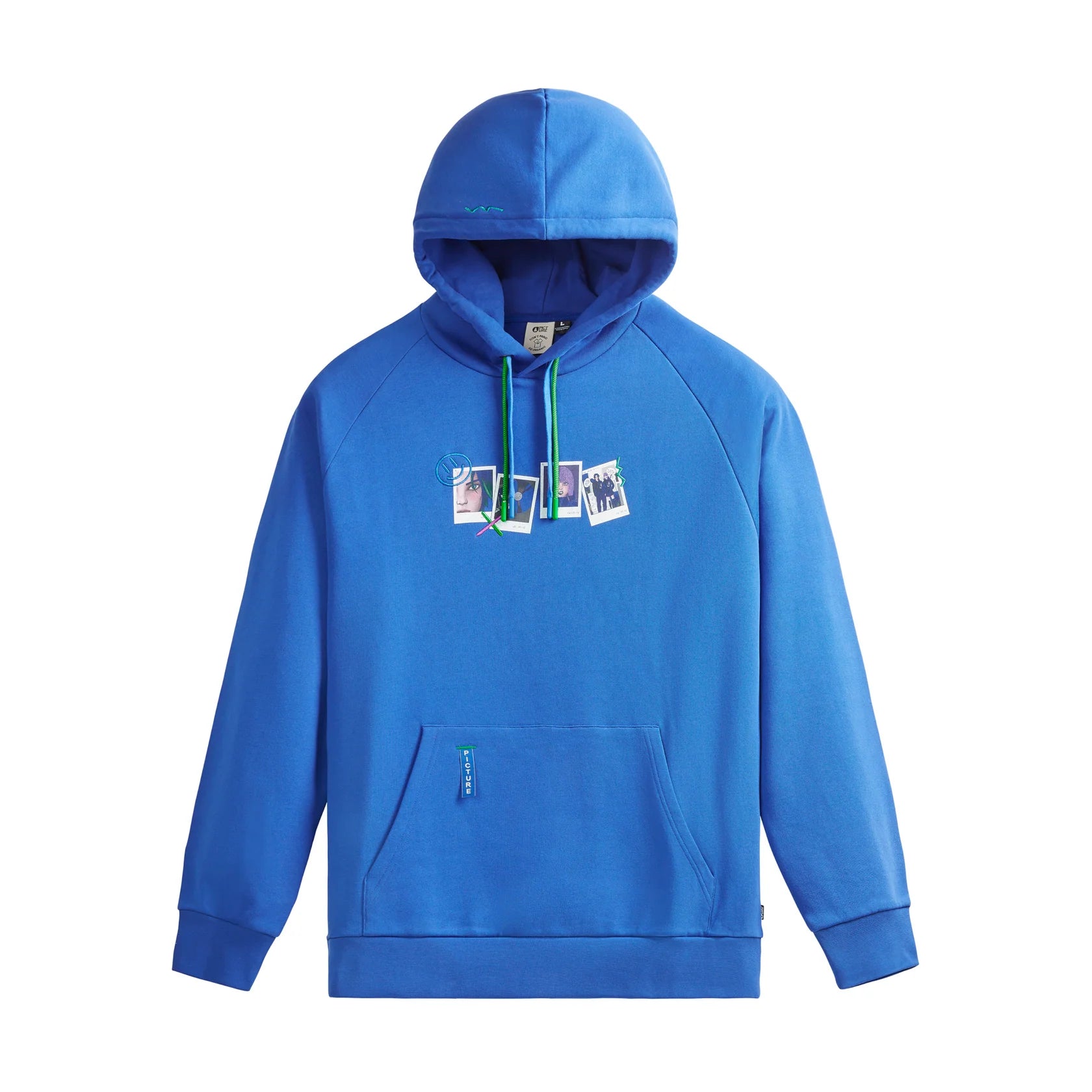 PICTURE BAM HOODIE BLUE WEB