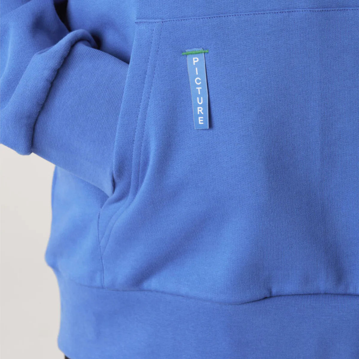 PICTURE BAM HOODIE BLUE WEB