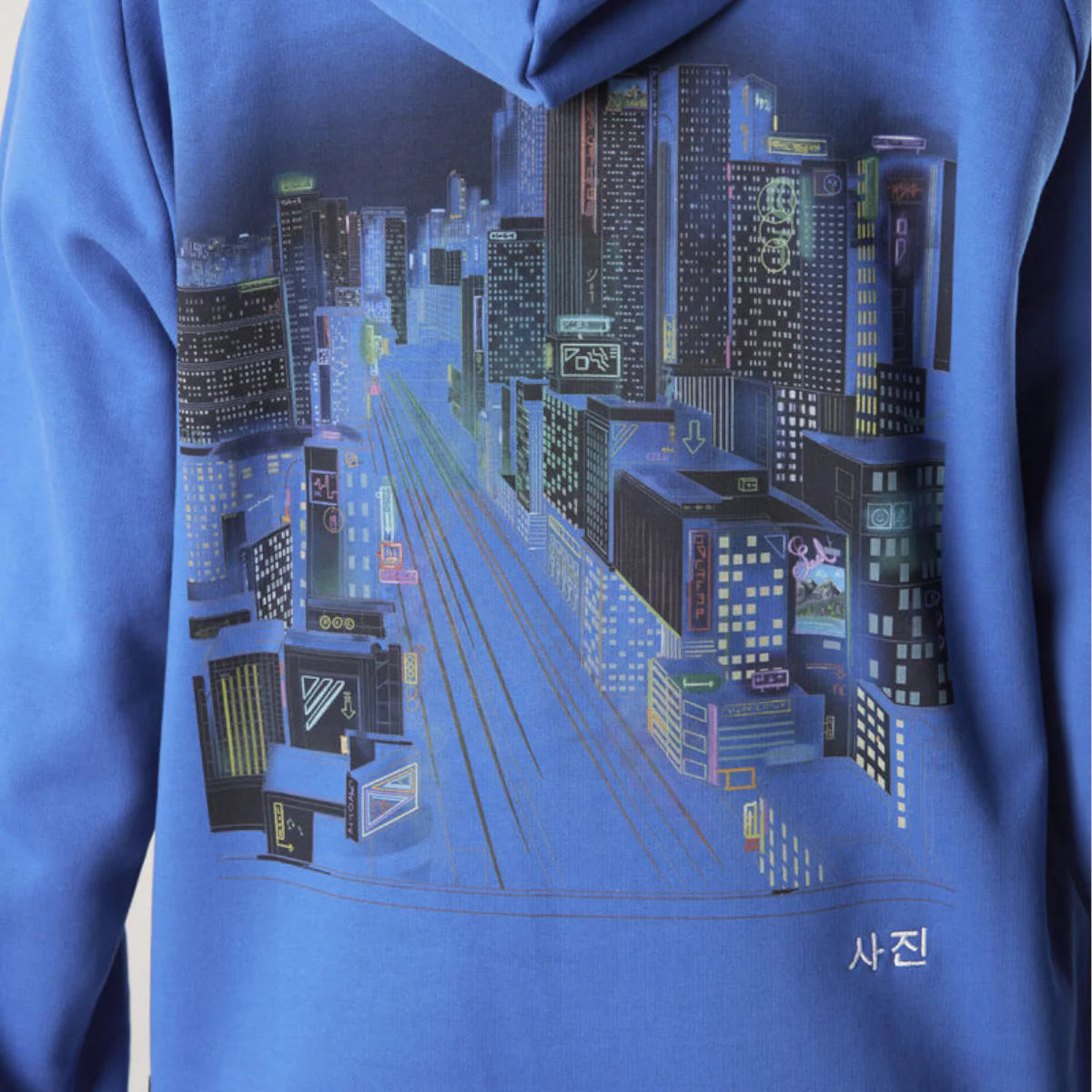 PICTURE BAM HOODIE BLUE WEB
