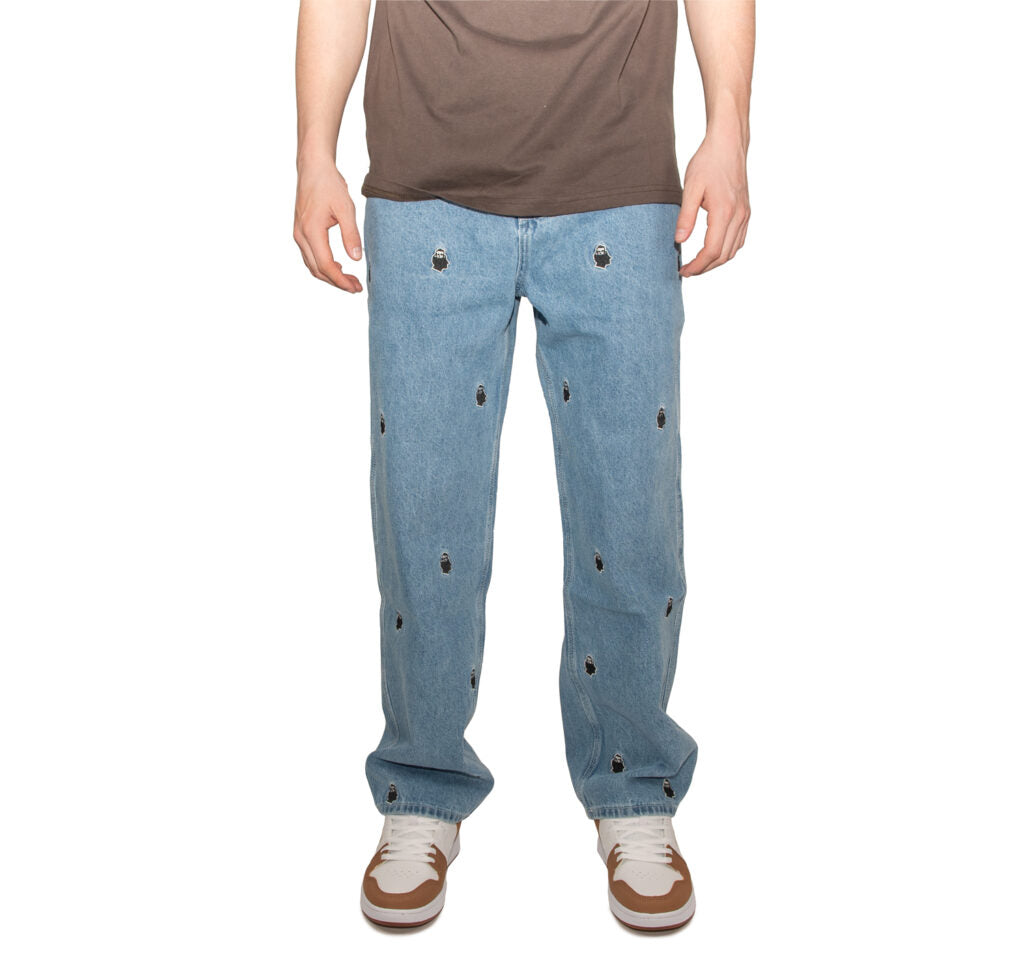 NNSNS BIGFOOT AOP LIGHTER DENIM