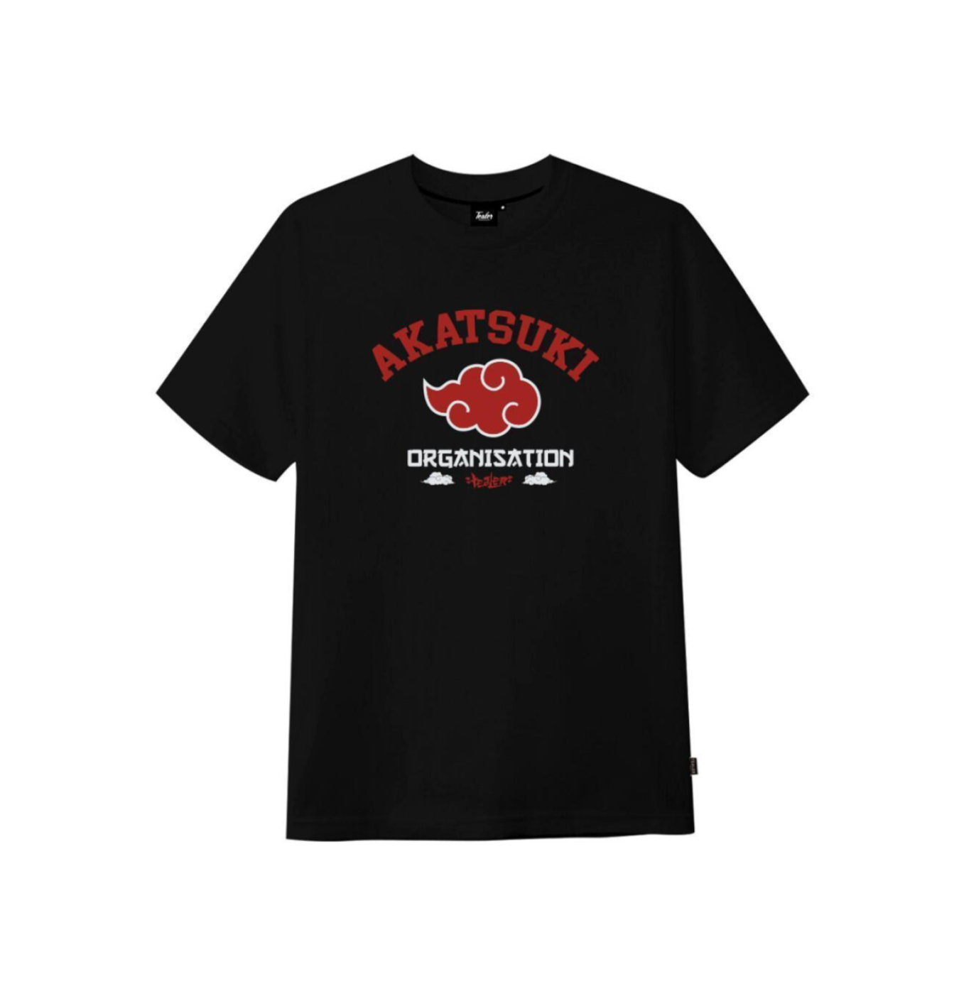 TEALER S/S TEE UNIVERSITY AKATSUKI BLACK