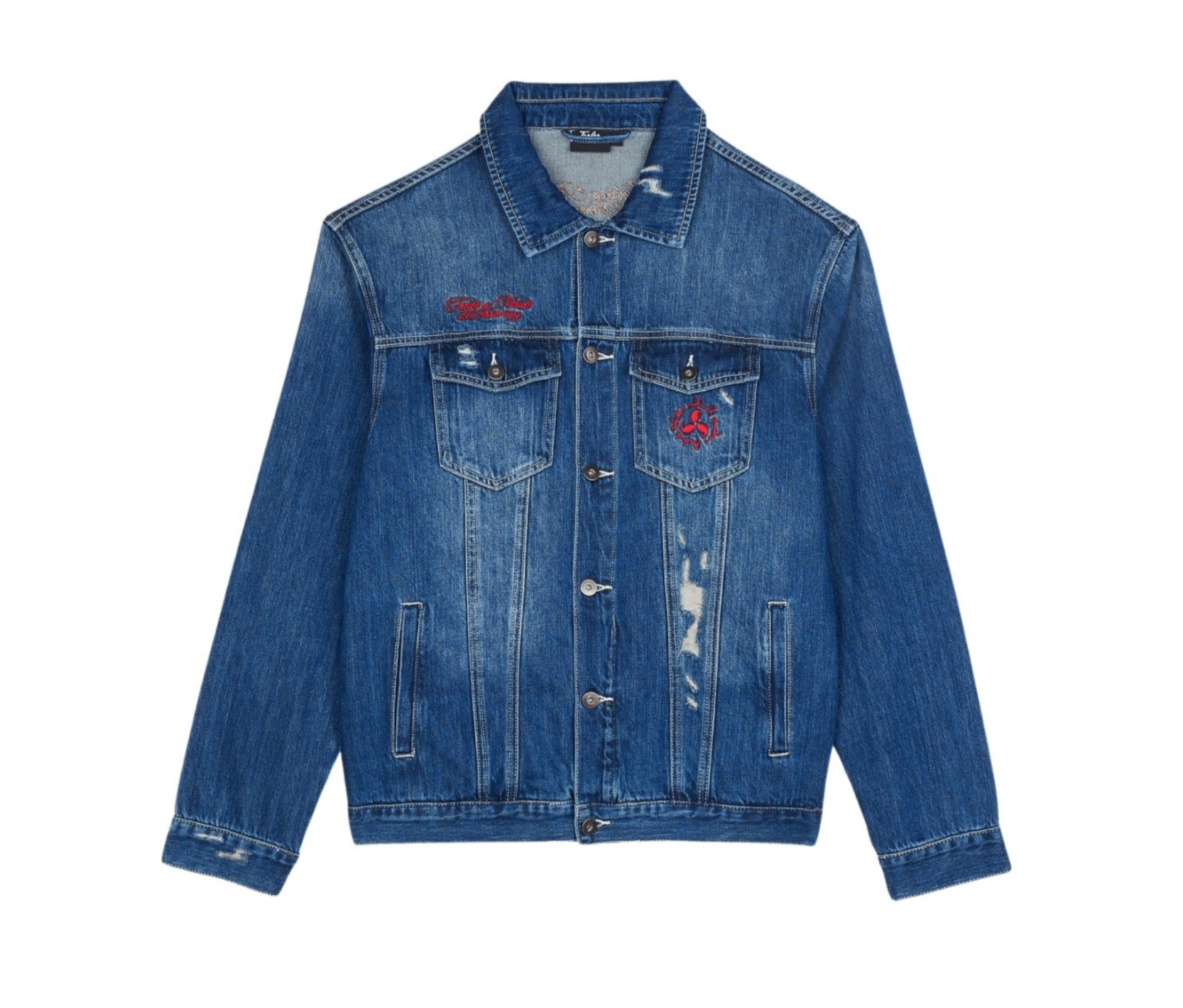 TEALER DENIM JACKET UCHIWA CLAN BLUE