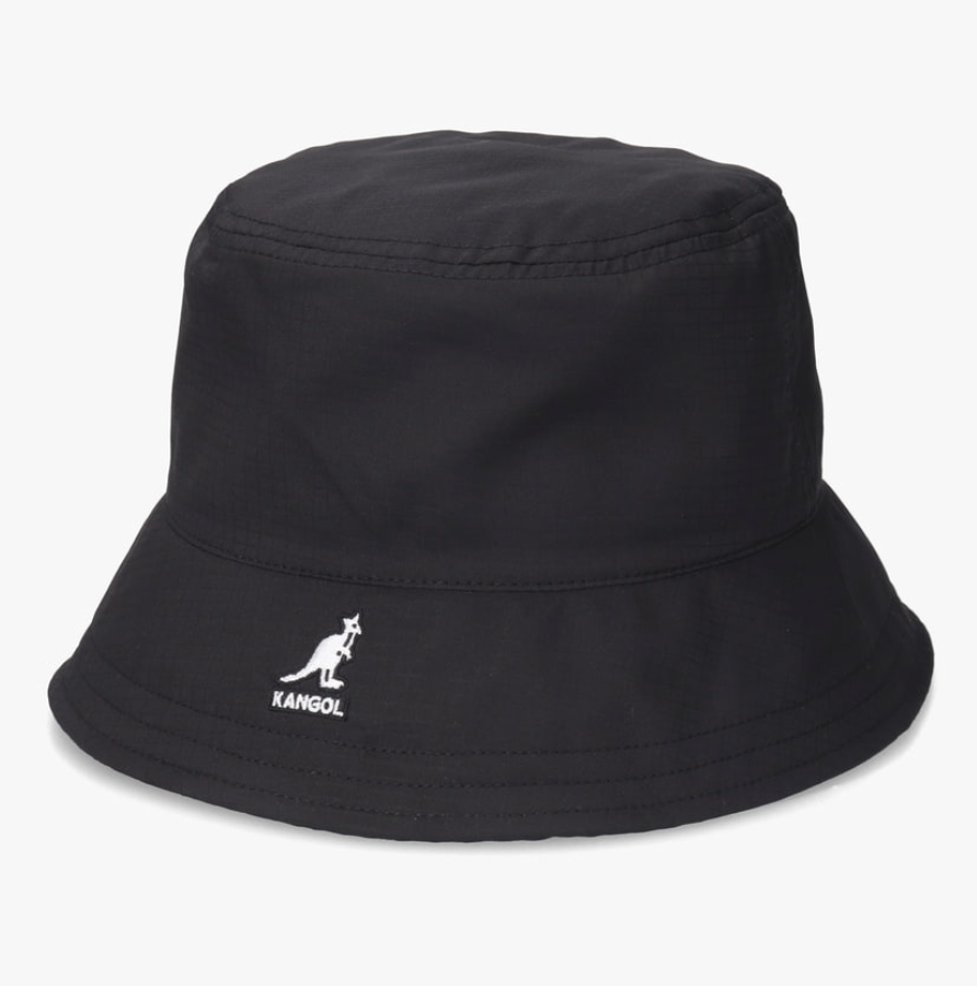 KANGOL MULTI UTILITY PACKABLE BUCKET BLACK