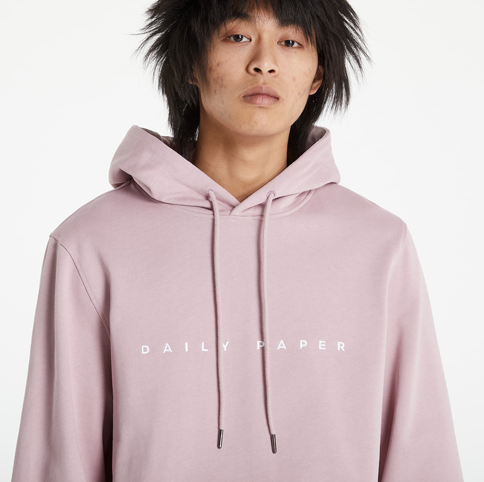 DAILY PAPER ALIAS HOODIE OLD PINK 