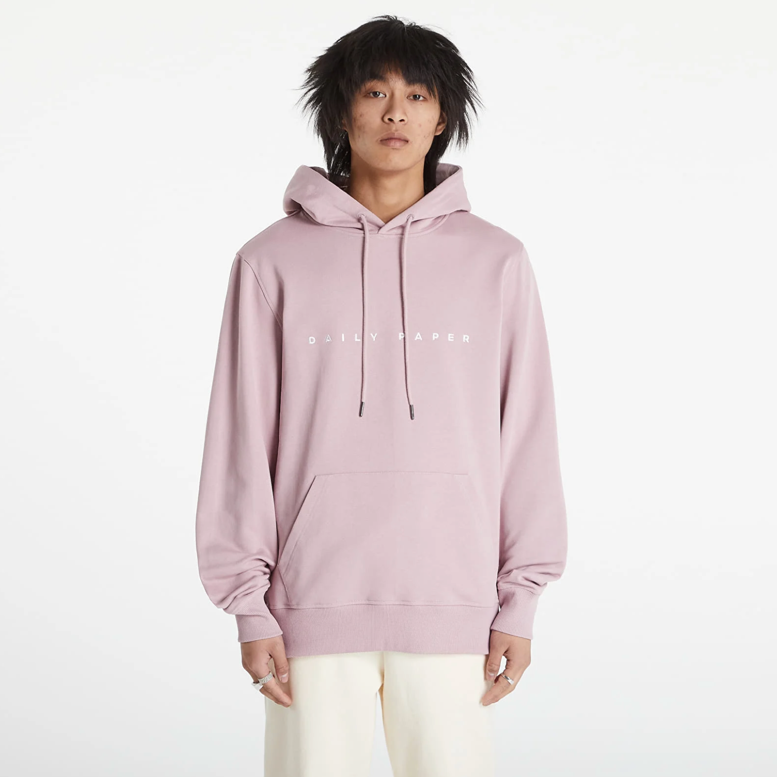 DAILY PAPER ALIAS HOODIE OLD PINK 