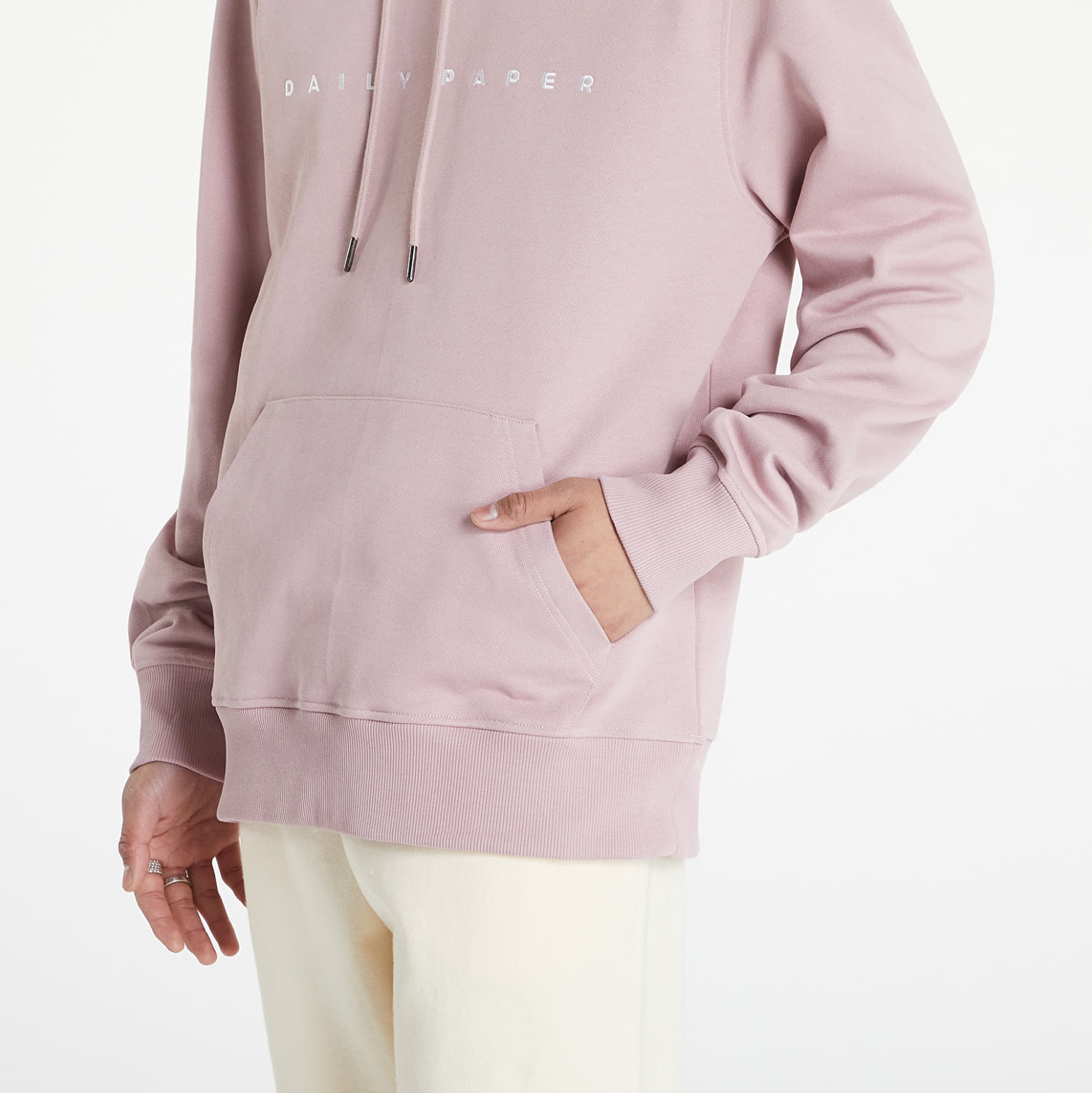 DAILY PAPER ALIAS HOODIE OLD PINK 