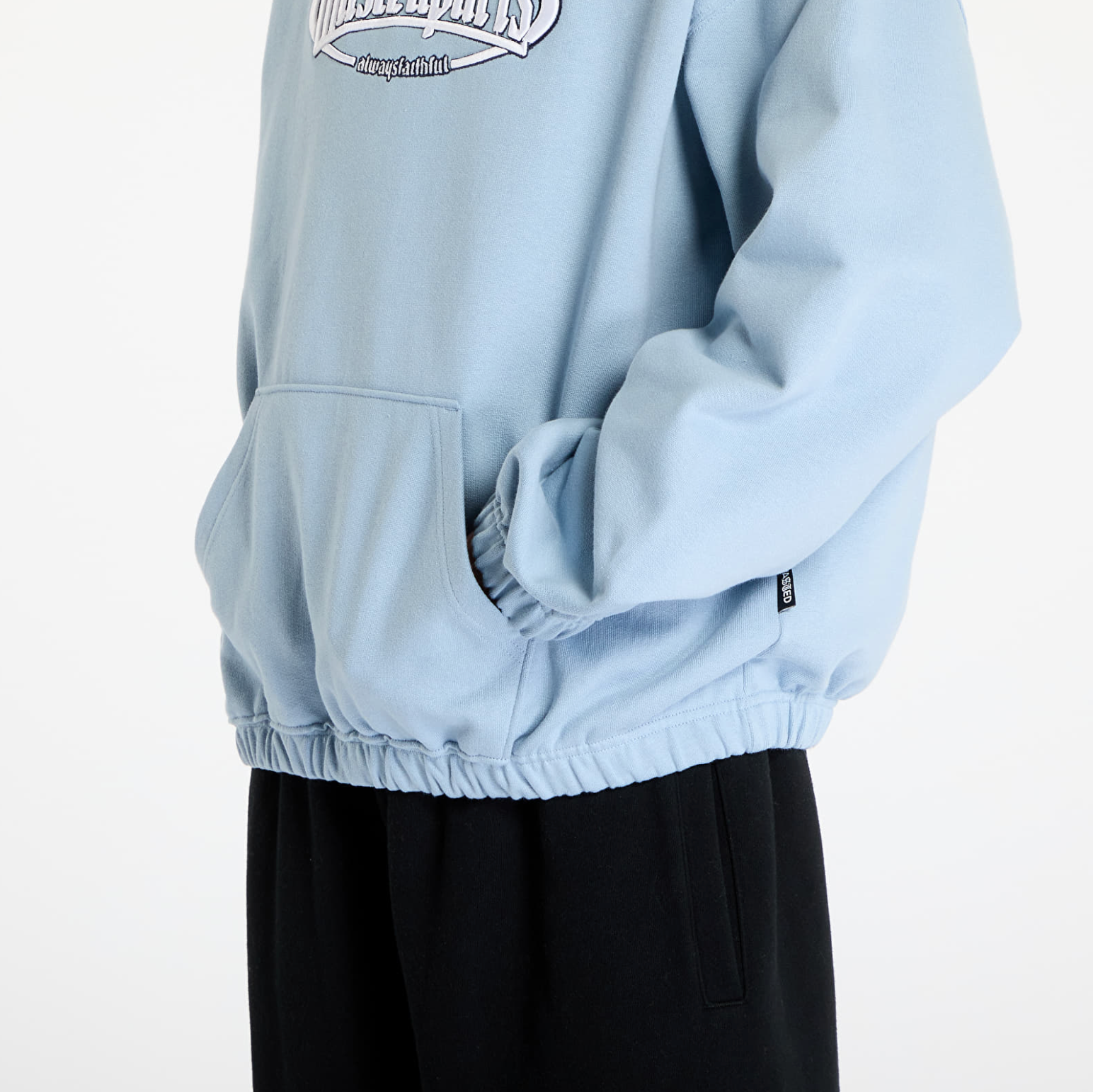 WASTED PARIS YARD BOXY HOODIE LIGHT BLUE