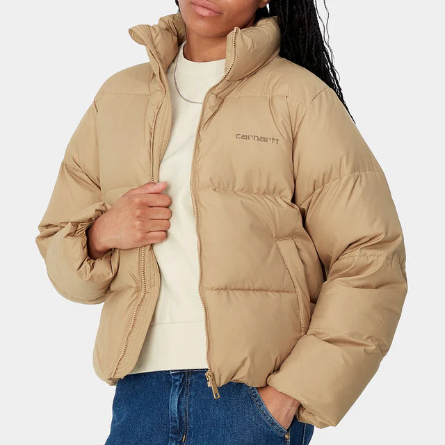 W CARHARTT SPRINGFIELD JACKET PEANUT/CHOCOLATE