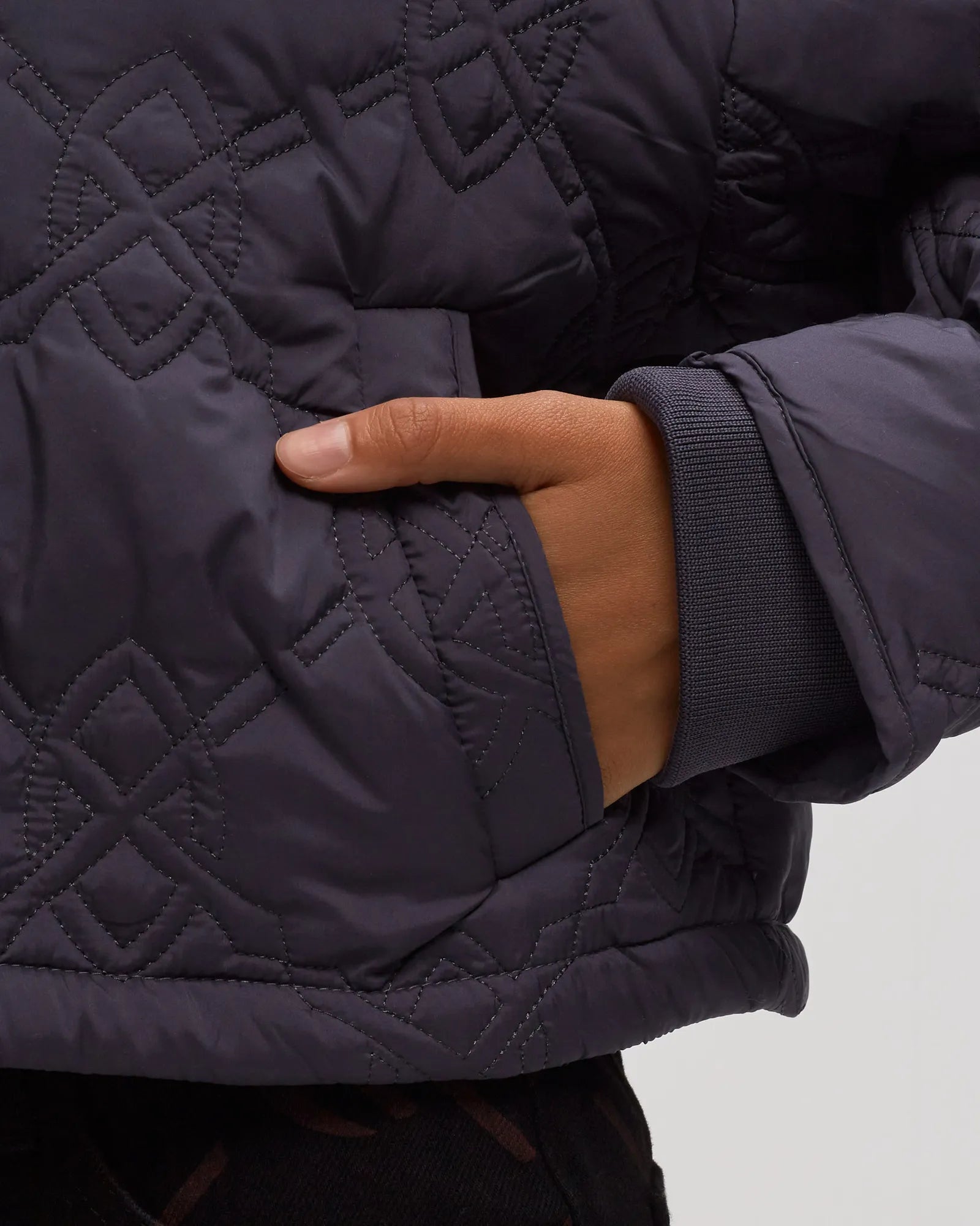 W DAILY PAPER PHILIPA JACKET ODYSSEY BLUE