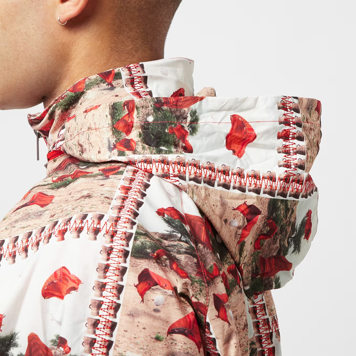 DAILY PAPER RAMSES JACKET WHITE/ MULTI AOP