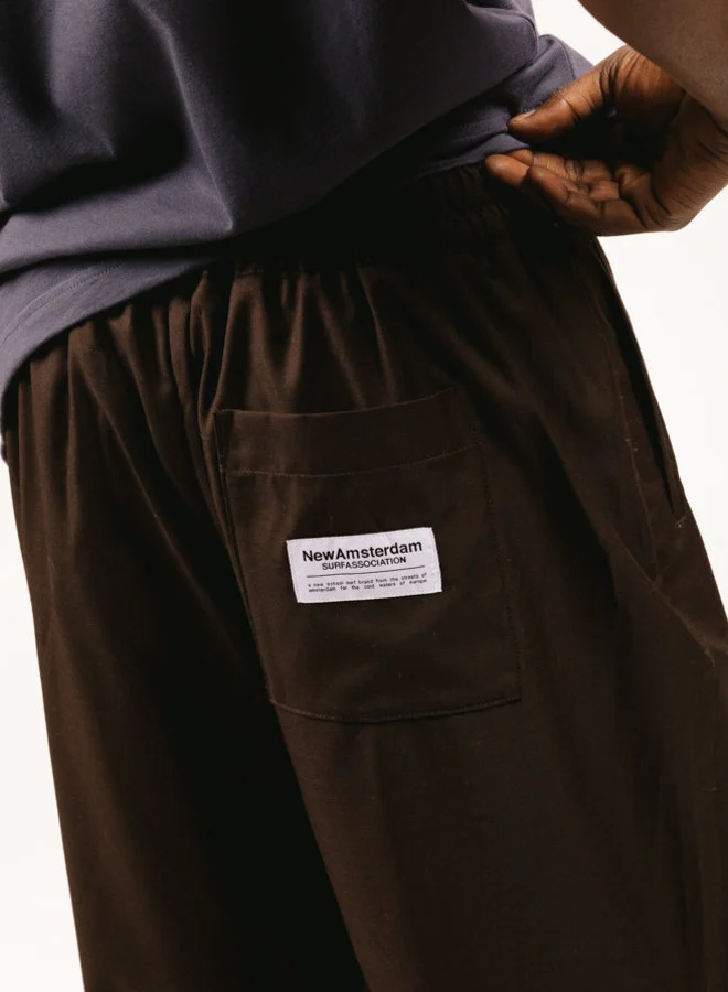 NEW AMSTERDAM SURF ASSOCIATION AFTER TROUSER BROWN