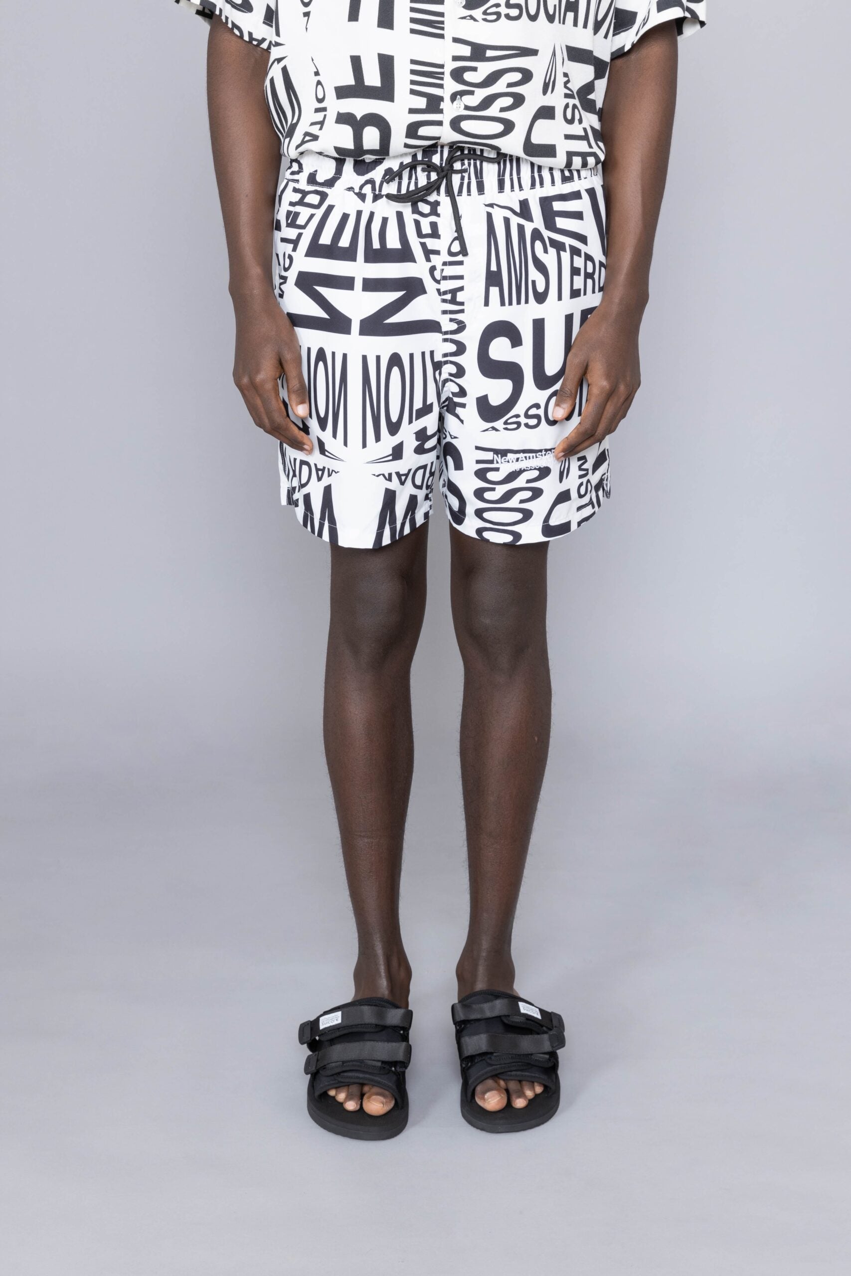 NEW AMSTERDAM LOGO BOARD SHORT AOP