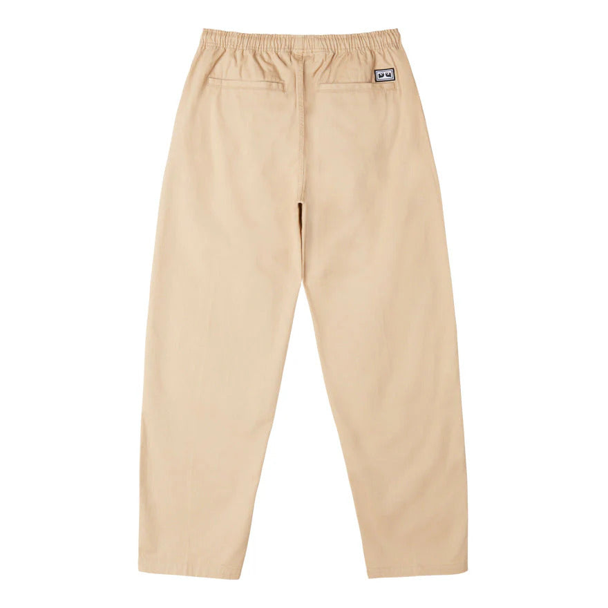 OBEY EASY TWILL PANT IRISH CREAM