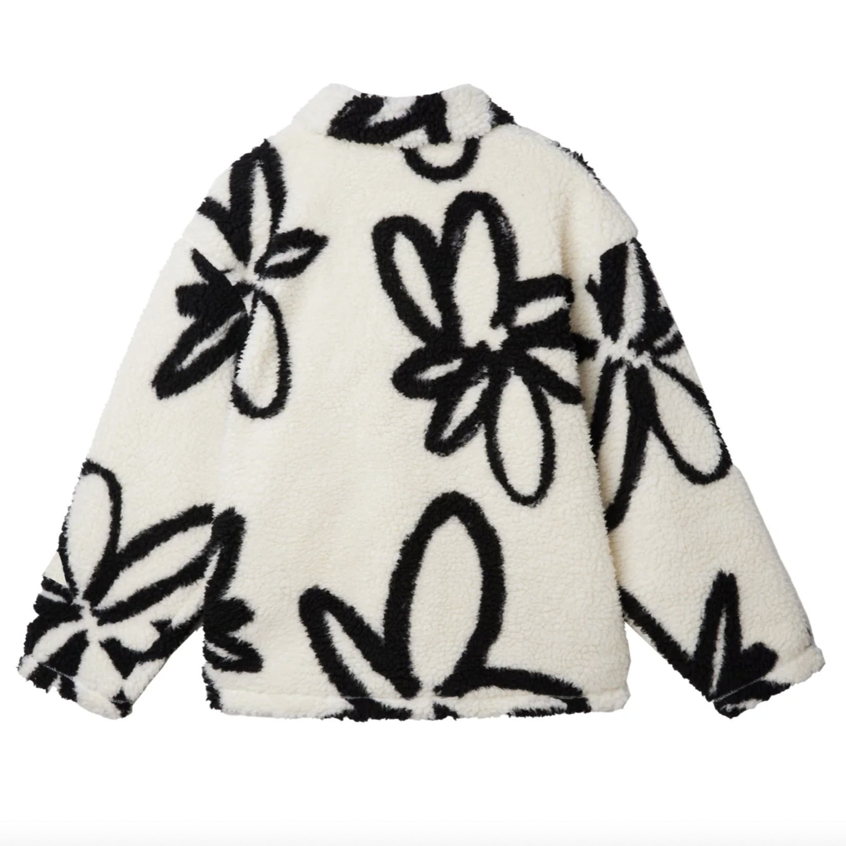 OBEY PORTIONS SHERPA JACKET UNBLEACHED MULTI