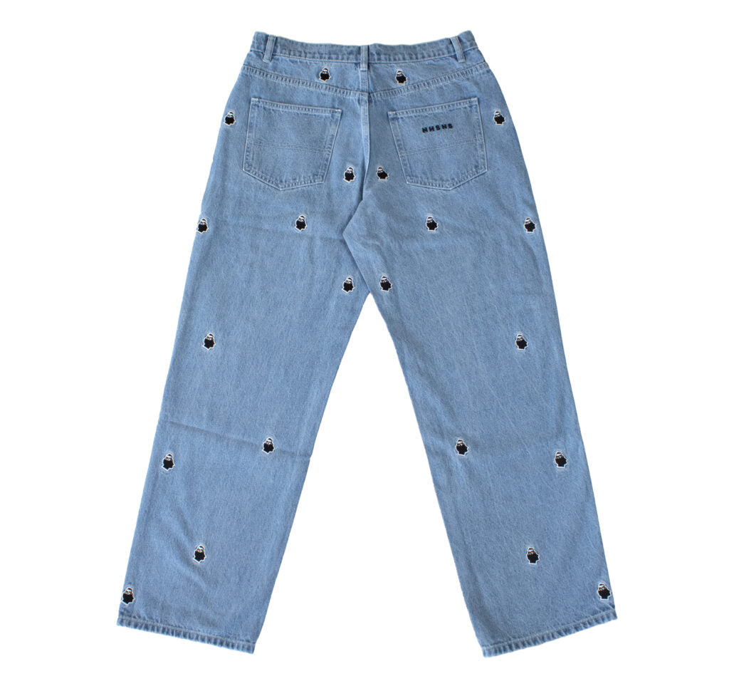 NNSNS BIGFOOT AOP LIGHTER DENIM