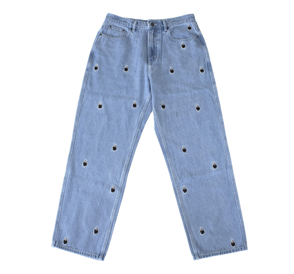 NNSNS BIGFOOT AOP LIGHTER DENIM
