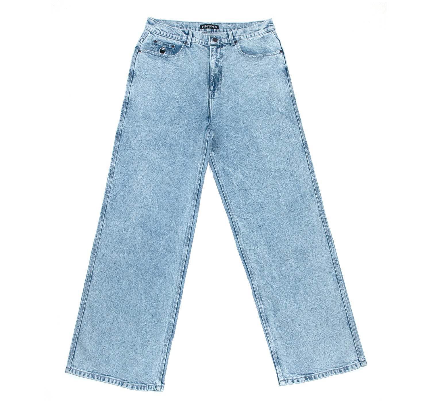 NNSNS BIGGERFOOT PANT STONE BLUE STRETCH DENIM