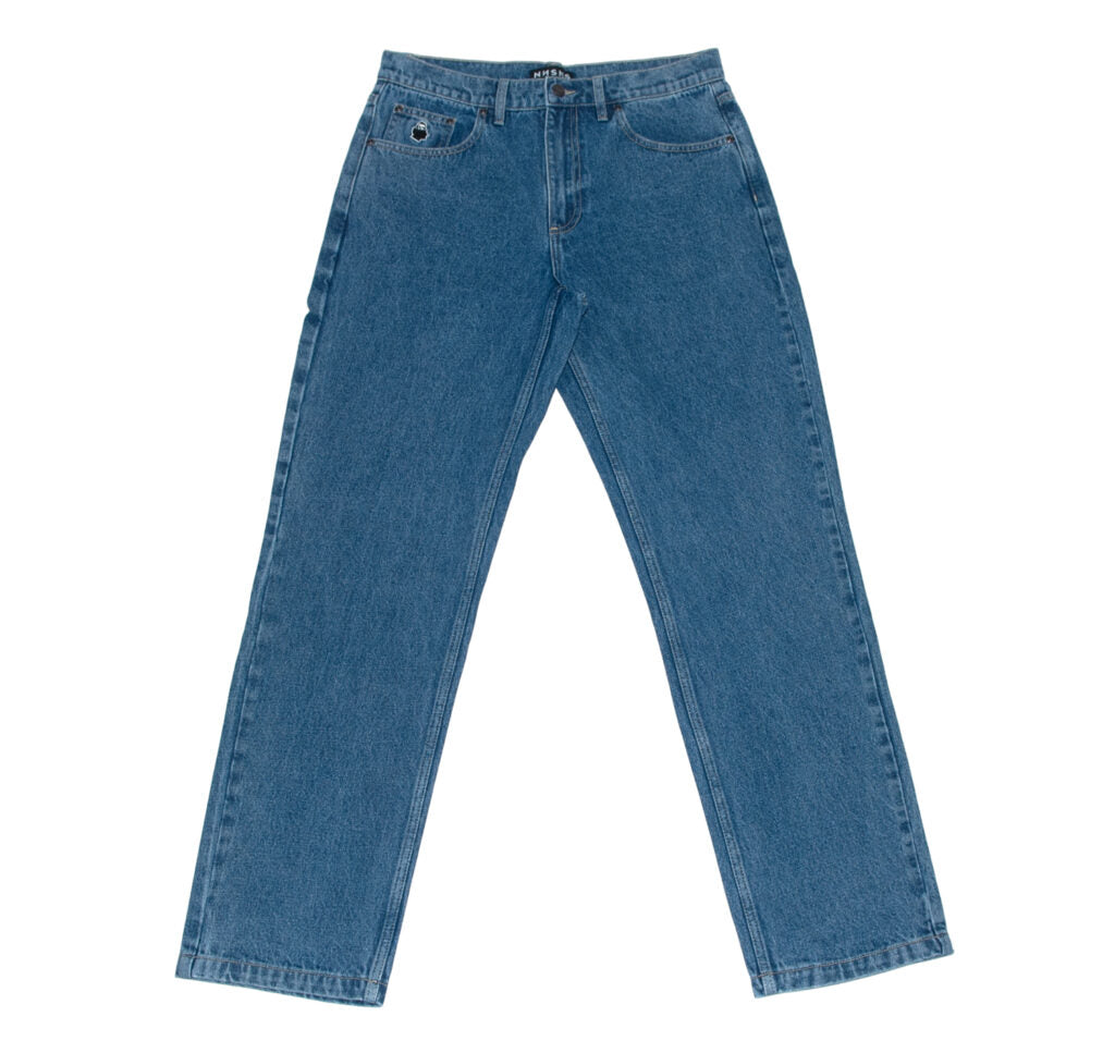 NNSNS NESSIE PANT BLUE WASHED DENIM