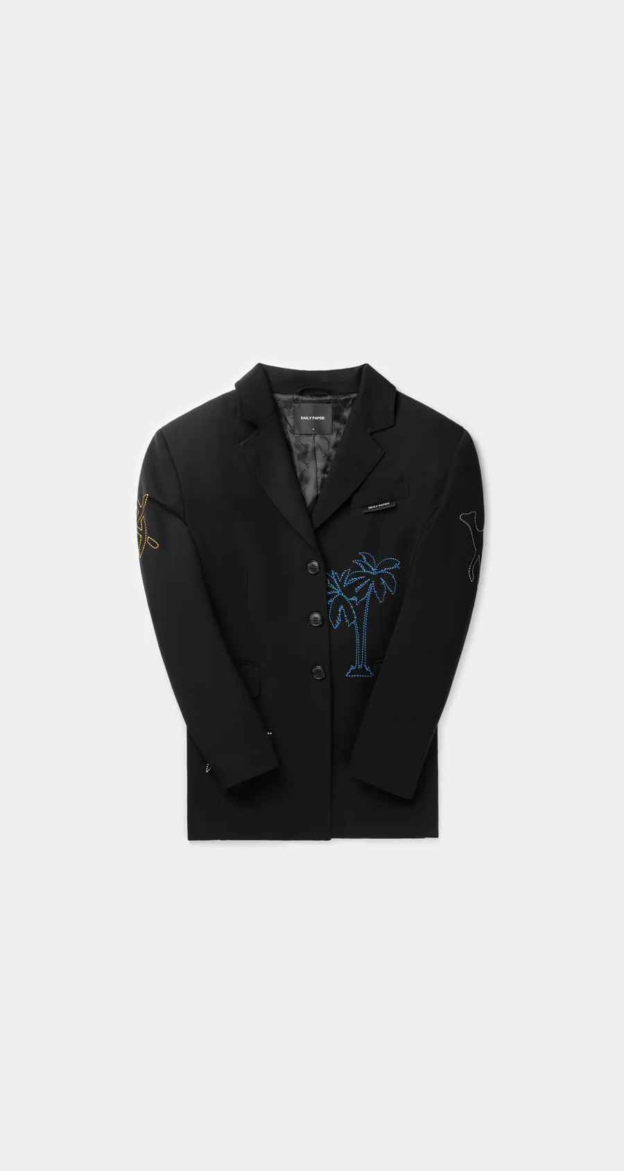 W DAILY PAPER PAMBA BLAZER BLACK