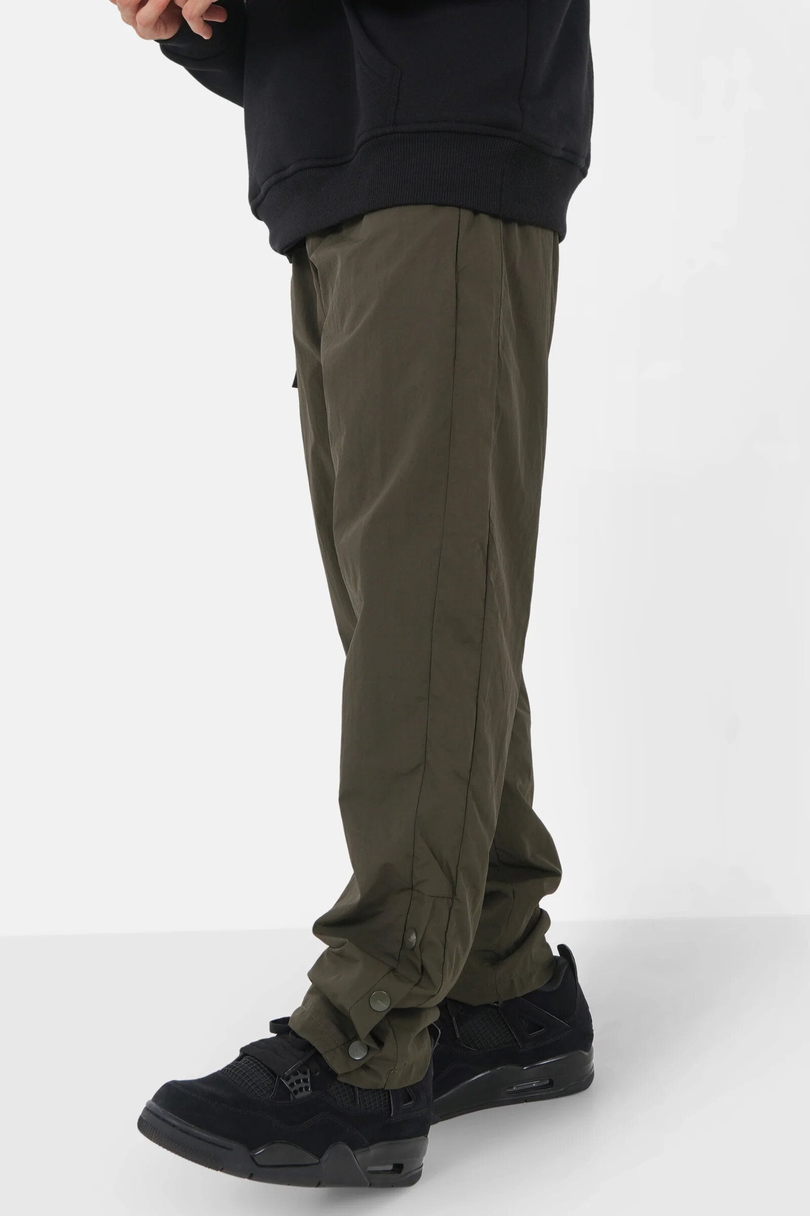 SIXTH JUNE NYLON CARGO PANT W BUTTONS KHAKI