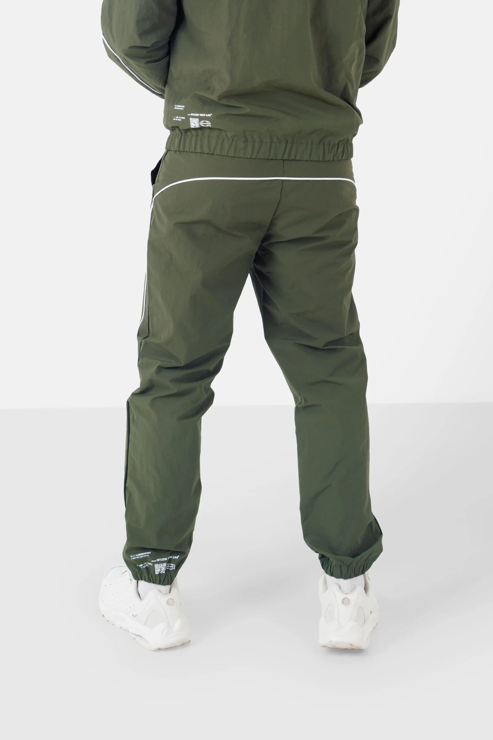 SIXTH JUNE NYLON TECH SPORT PANTS KHAKI