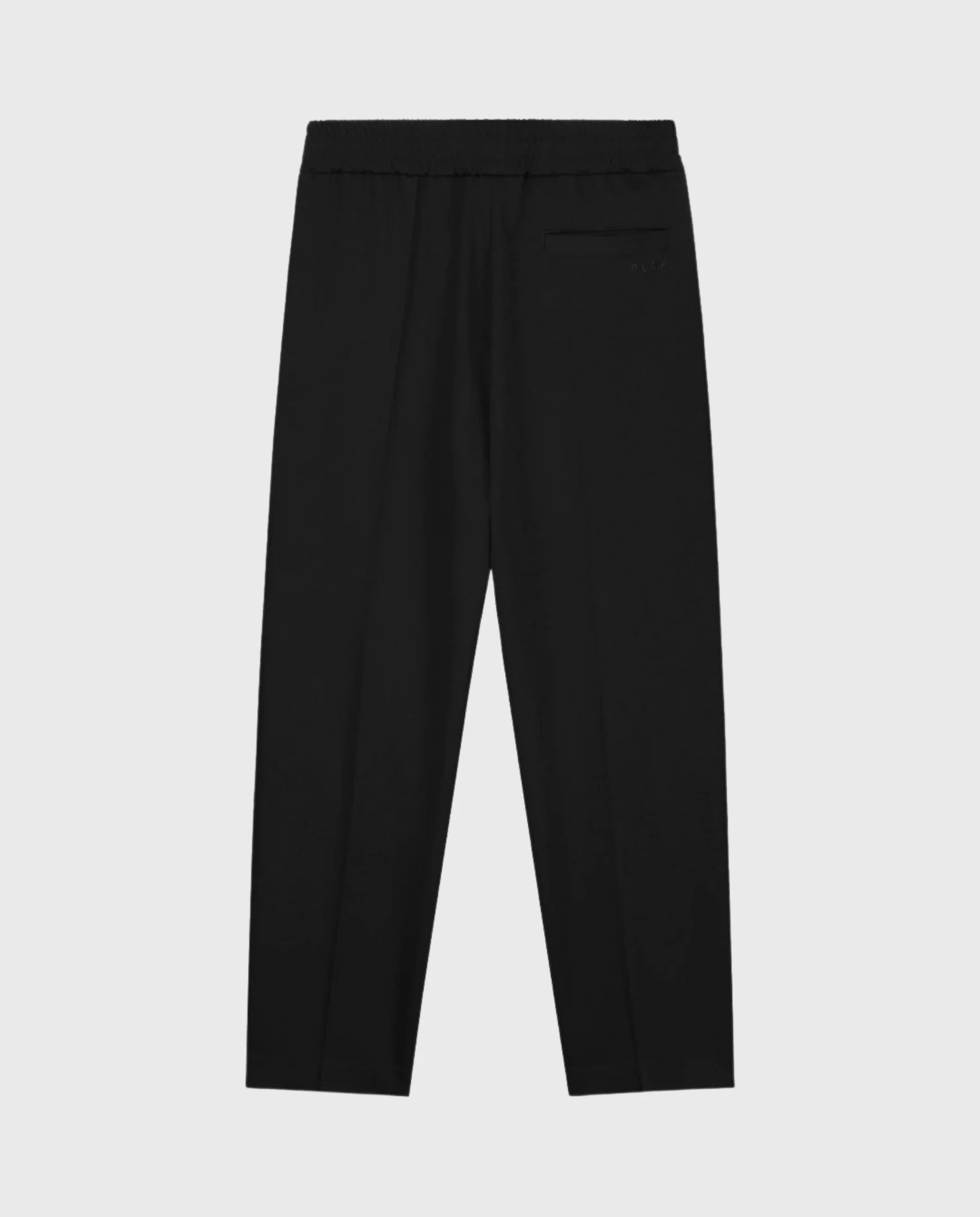 OLAF SLIM ELASTICATED TROUSER PANT BLACK