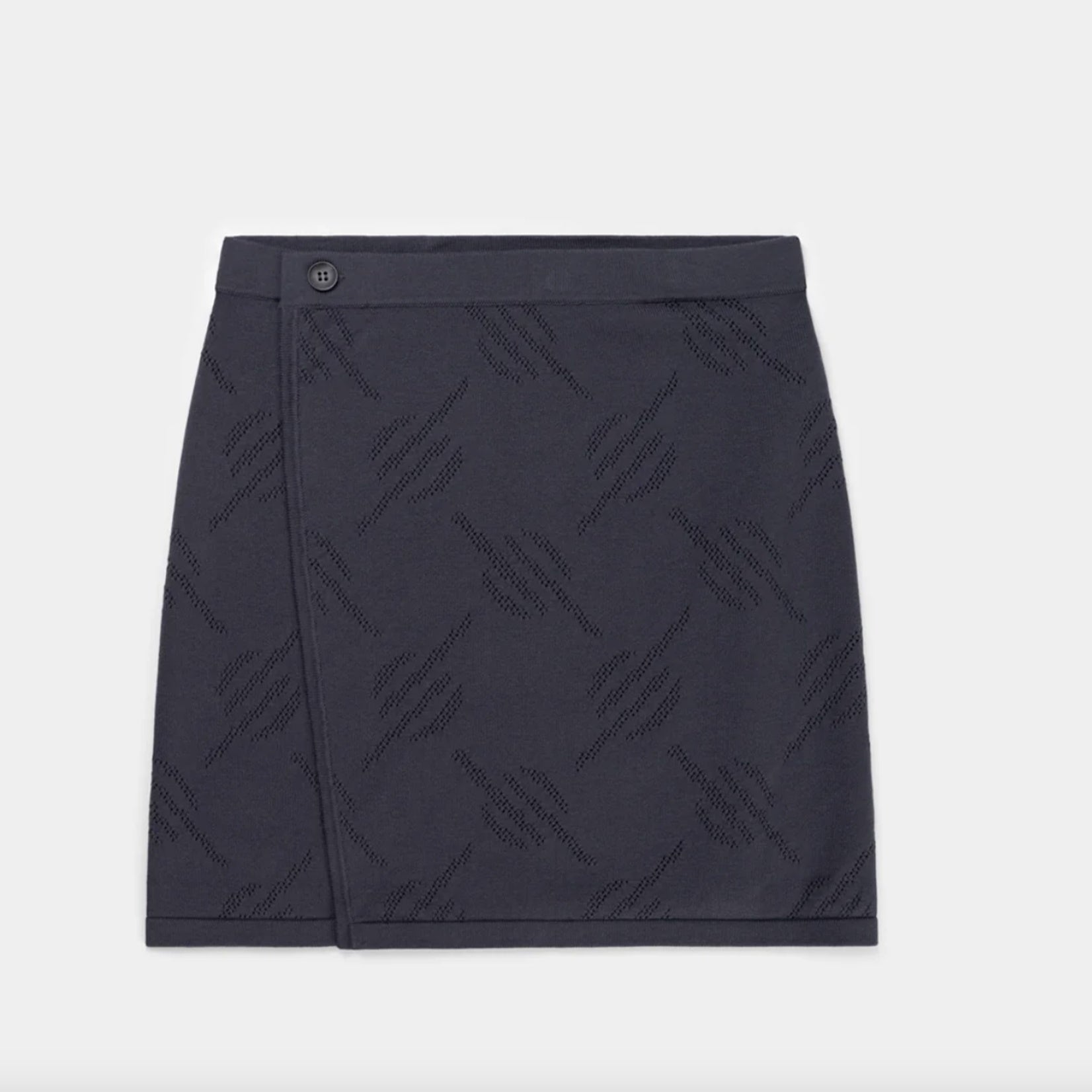 W DAILY PAPER REPATTY SKIRT IRON GREY