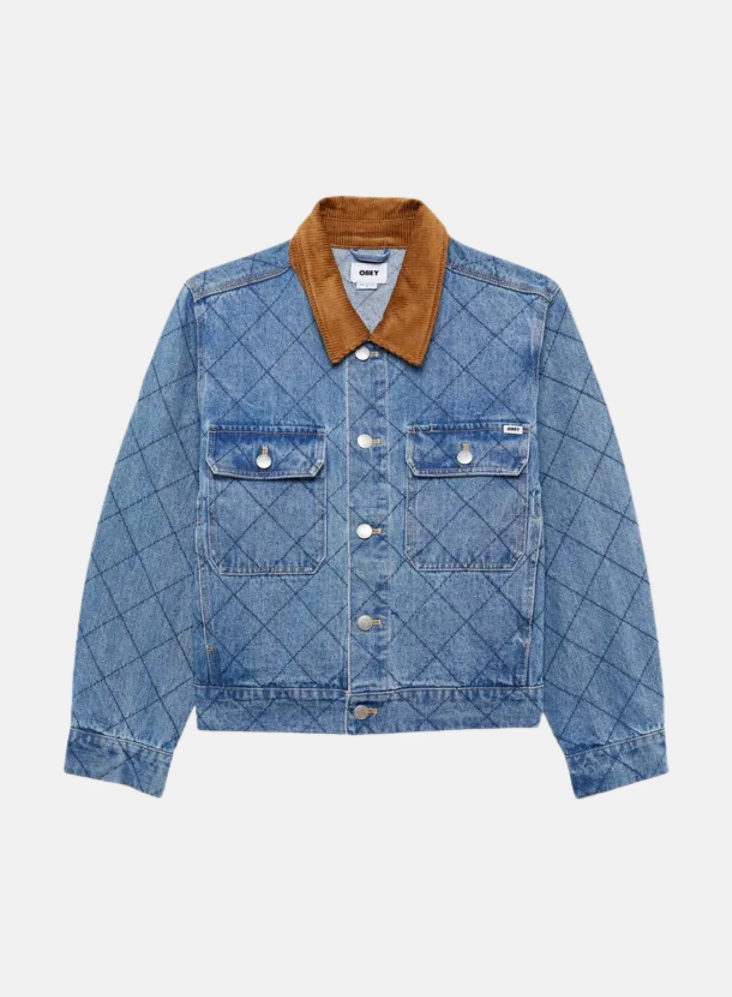 W OBEY ARIANA JACKET LIGHT INDIGO