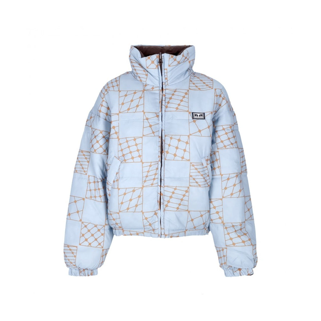 W OBEY RACHEL PUFFER JACKET GOOD GREY